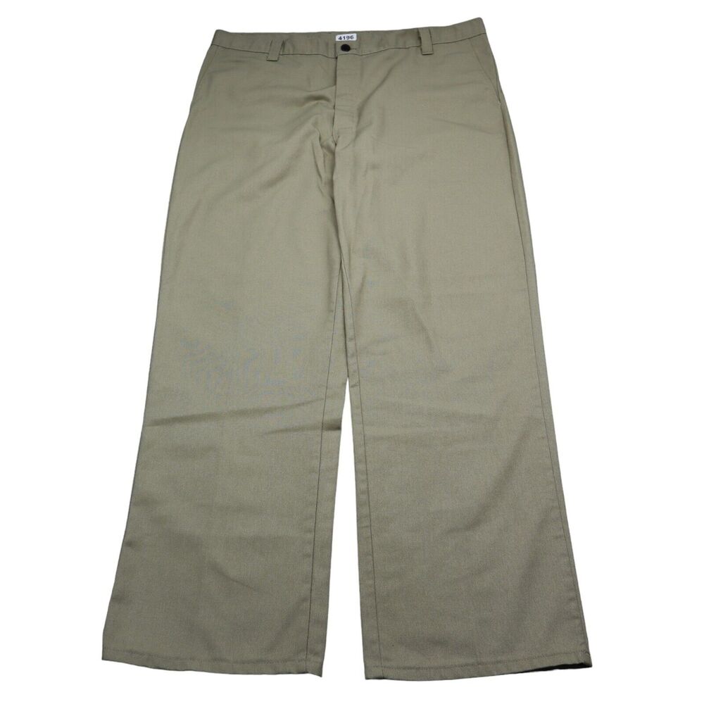 Dickies Pants Mens 40x32 Brown Tan Khaki Slacks Long
